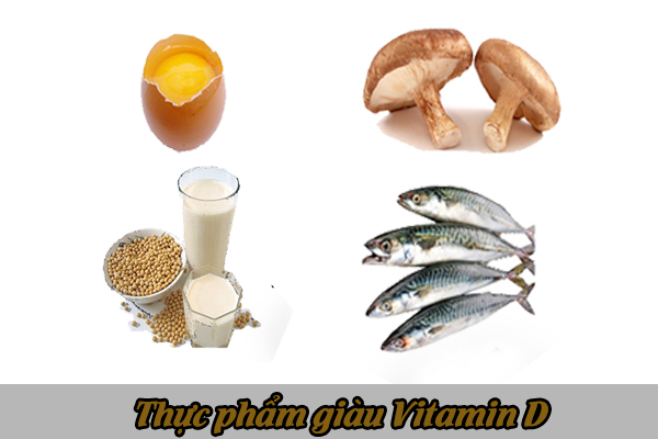 thực phẩm giàu vitamin D